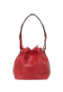Noe Bucket Bag, &pound;695, Handbags, Red, Leather, Front view